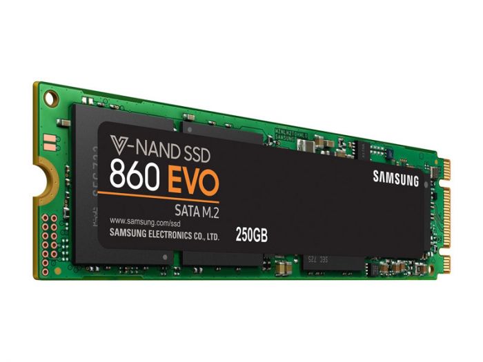 Твердотільний накопичувач SSD M.2 Samsung 860 EVO 250GB SATA V-NAND 3bit MLC