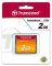 Карта пам'яті Transcend CompactFlash   2GB 133X