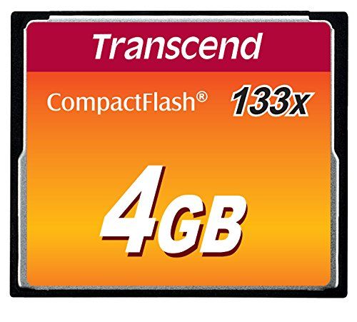 Карта пам'яті Transcend CompactFlash   4GB 133X