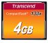 Карта пам'яті Transcend CompactFlash   4GB 133X