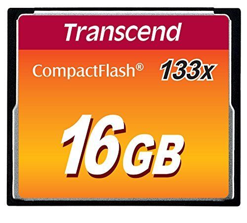 Карта пам'яті Transcend CompactFlash  16GB 133X
