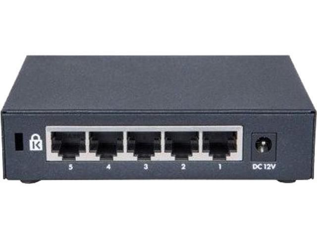 Комутатор HPE 1420 5G Switch, Unmanaged, 5xGE ports, L2, LT Warranty