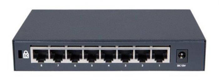 Комутатор HPE 1420 8G Switch, Unmanaged, 8xGE ports, L2, LT Warranty