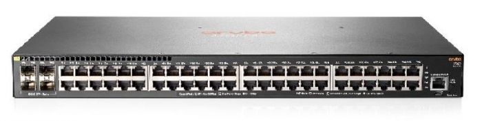 Комутатор HPE Aruba 2540-48G-4SFP+ 48xGE+4x10GE SFP+, L2, LT Warranty Switch.