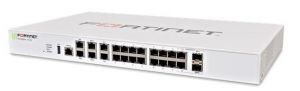 Міжмережевий екран Fortinet FG-101E, 2GExWAN, 1GExMgmt, 2GExHA, 14GExSwitch ports, 480GB onbord stor