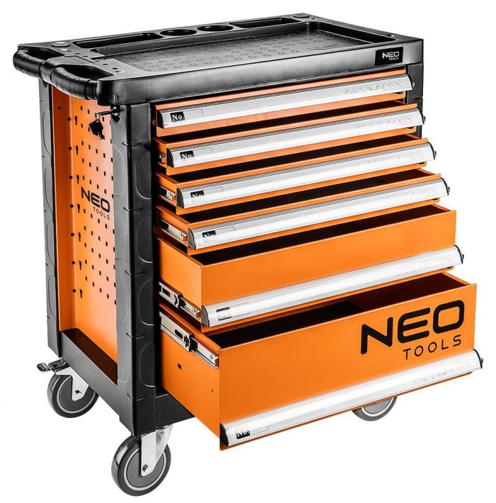 Візок для інструменту NEO, 6 ящиків, 770x460x870 мм, до 200 кг