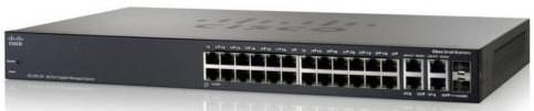 Комутатор Cisco SB SG350-28 28-port Gigabit Managed Switch