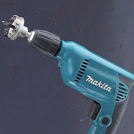 Дриль Makita 6413, 450Вт, 10мм, 0-3400об/хв, БЗП, 1.3 кг