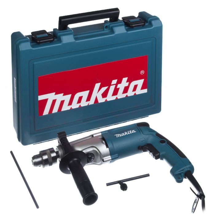 Дриль ударний Makita HP2050H, 720Вт, 13мм, 0-1200/2900 об/хв, 2.5 кг