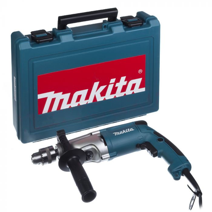 Дриль ударний Makita HP2050H, 720Вт, 13мм, 0-1200/2900 об/хв, 2.5 кг