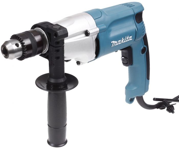 Дриль Makita DP4010, 720Вт, 13мм, 2скор, ЗП, 2.3 кг