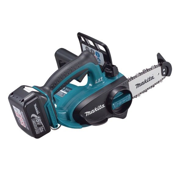 Пила ланцюгова Makita акумуляторна DUC122RFE LXT, 18В, 2*3аг, DC18RC, кейс, 115мм