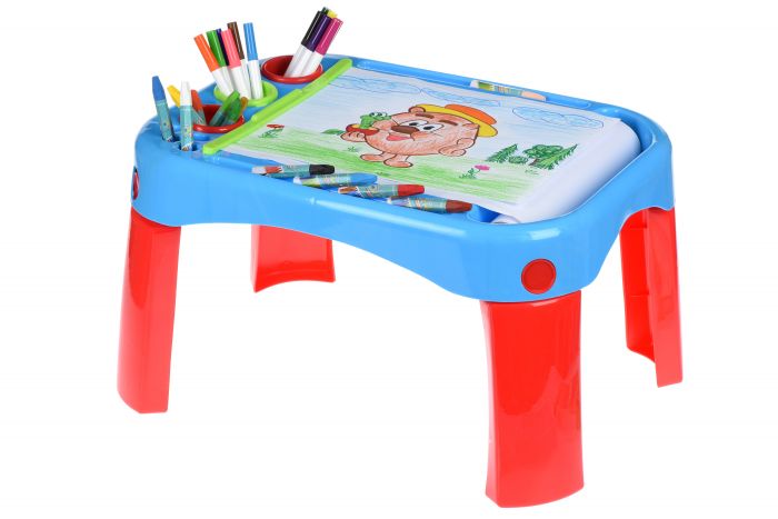 Навчальний стіл Same Toy My Fun Creative table з аксесуарами 8810Ut