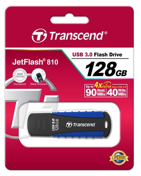 Накопичувач Transcend 128GB USB 3.1 JetFlash 810 Rugged