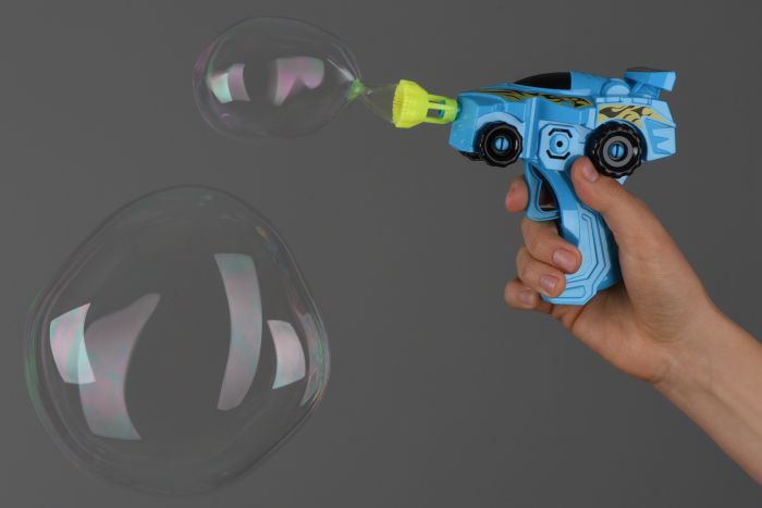 Мильні бульбашки Same Toy Bubble Gun Машинка Блакитна 701Ut-2