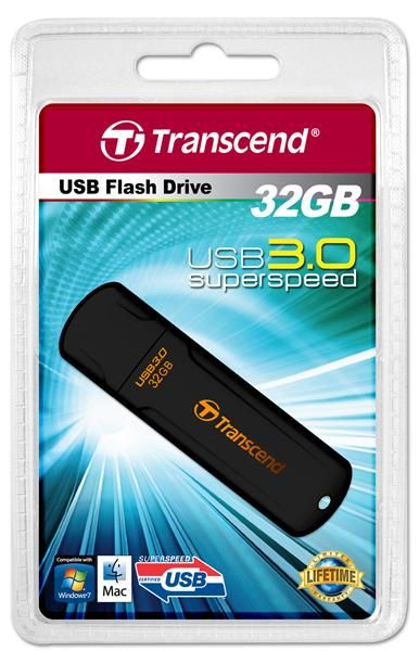 Накопичувач Transcend  32GB USB 3.1 JetFlash 700 Black