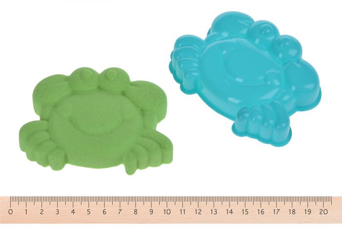 Чарівний пісок Same Toy Omnipotent Sand Морський світ 0,5 кг (зелений) 9 од. HT720-4Ut