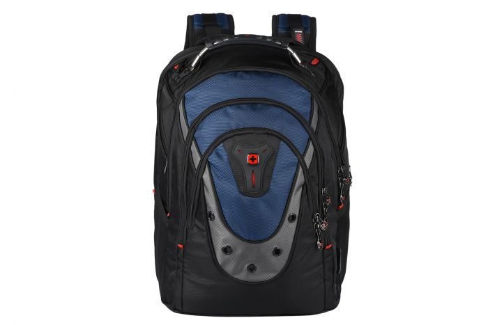 Рюкзак для ноутбука, Wenger Ibex 17", чорно-синій