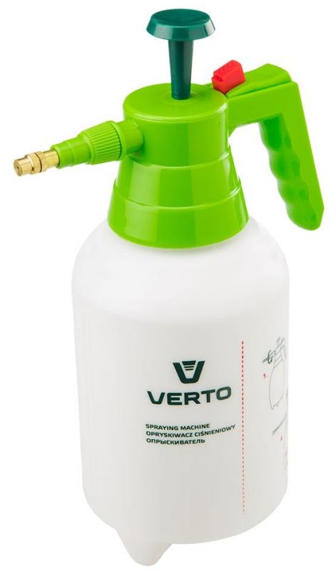 Обприскувач Verto, помповий, пластмаса, 2.5 Бар, 0.52 л/хв, 1.5л