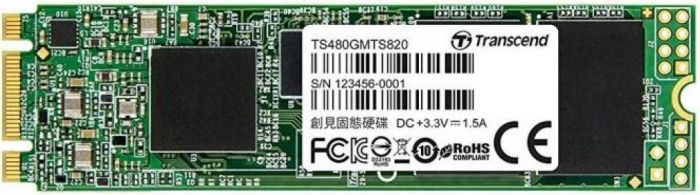 Накопичувач SSD Transcend  M.2 480GB SATA 820S