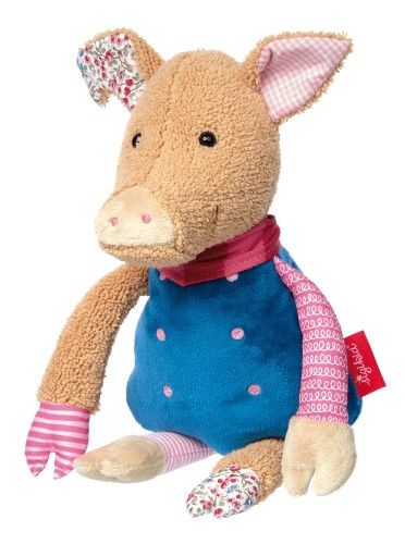 М'яка іграшка sigikid Patchwork Sweety Свинка 31 см 38708SK