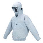 Куртка робоча Makita DFJ 207 Z2XL з вентиляцією, акумуляторна, LXT/CXT,10.8-18В,2XL, 0.36 кг Куртка робоча Makita DFJ 207 Z2XL з вентиляцією, акумуляторна, LXT/CXT,10.8-18В,2XL, 0.36 кг
