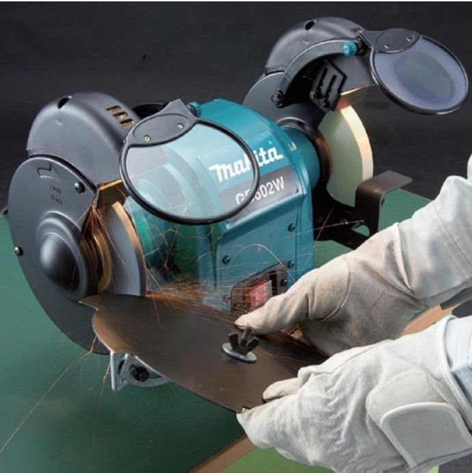 Точильний верстат Makita GB 602 W, 250Вт, 150мм + оснащення, 9.2 кг