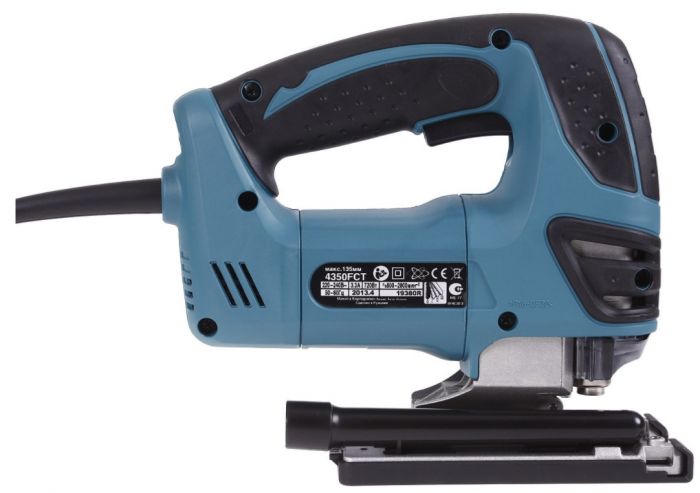 Лобзик Makita 4350FCT, 720Вт, 26мм, 800-2800 об/хв, 2.6 кг