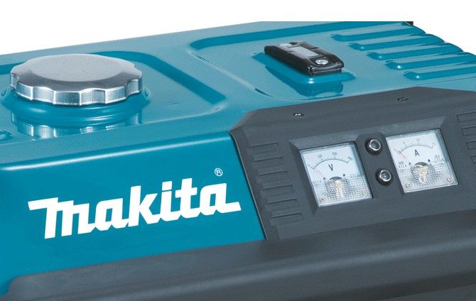 Бензогенератор Makita EG 2850 A, ном. 2.6 кВт, 230 В ~50 Гц, 12В, AVR, ручн.старт, 52.8 кг