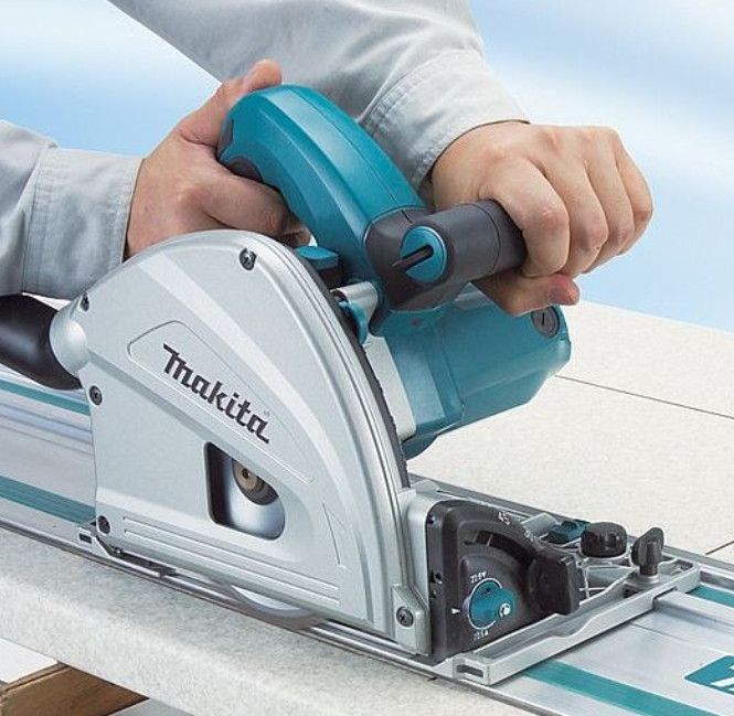 Пила дискова Makita SP 6000 заглибна, 165 мм, 1300 Вт, 4.4 кг