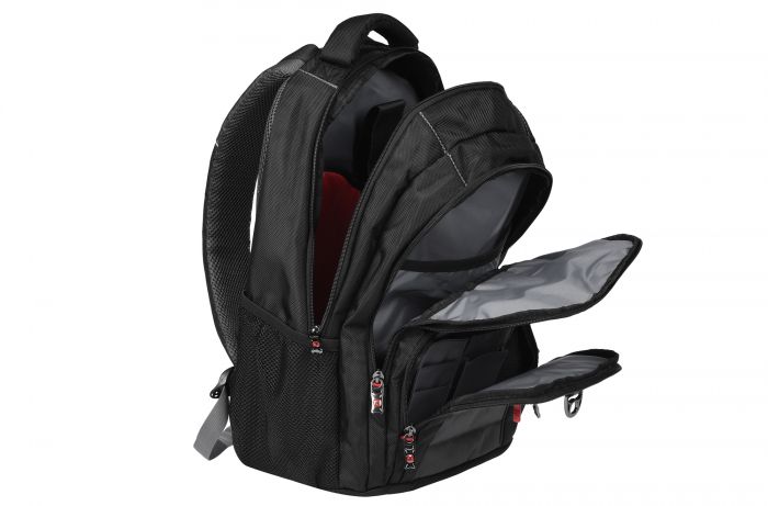 Рюкзак для ноутбука, Wenger Pillar 16", чорно-сірий