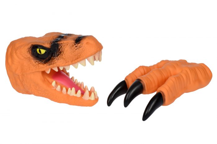 Ігровий набір Same Toy Dino Animal Gloves Toys помаранчевий AK68623Ut-3