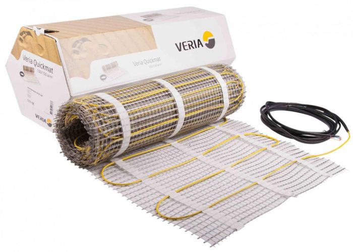 Мат нагрівальний Veria Quickmat 150, двожильний, 7.0 кв.м, 1050W, 0.5х14м, 230V