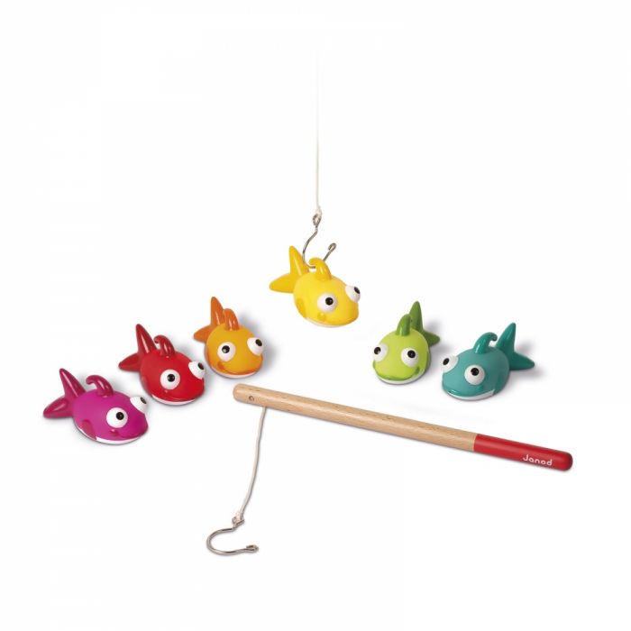 Іграшки для купання Janod Риболовля. Рибки J03247
