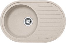 Кухонна мийка Franke RONDA ROG 611 Фраграніт/770х500х195/Сахара