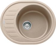 Кухонна мийка Franke RONDA ROG 611-62 Фраграніт/620х500х205/Словаччина/Бежевий