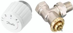 Обмежувач температури Danfoss RTL, DN 15, FJVR, 1/2", 120 ° C, кутовий