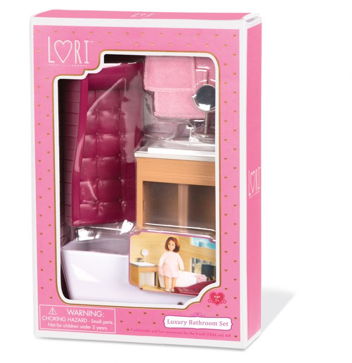 Набір для ляльок LORI Меблі для ванної LO37029Z