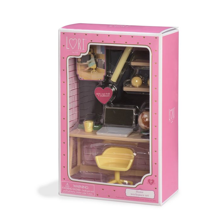 Набір для ляльок LORI Меблі для домашнього робочого столу LO37006Z