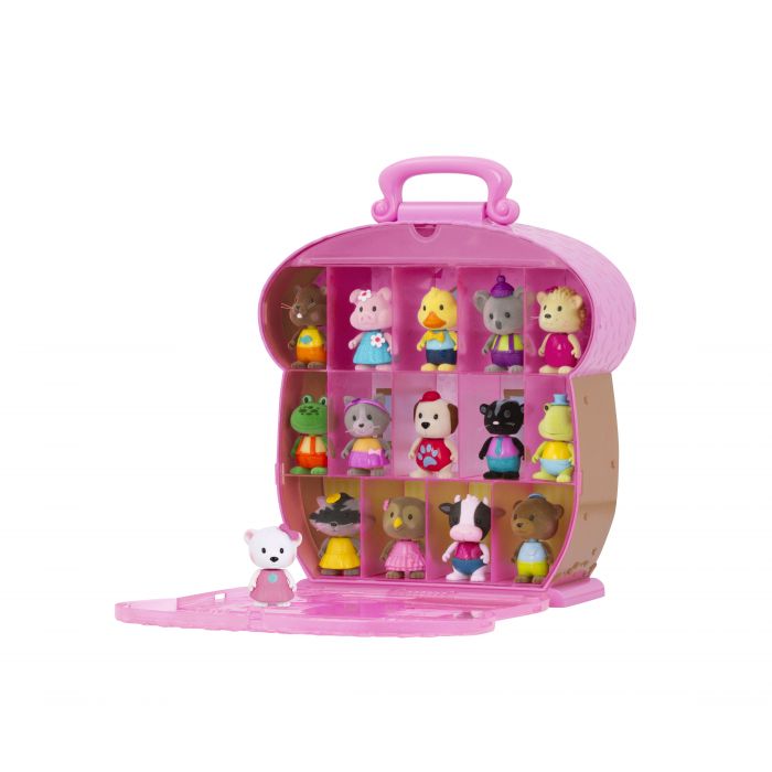 Іграшка Li`l Woodzeez Кейс для фігурок рожевий