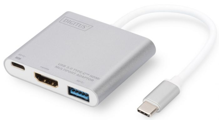 Адаптер Digitus USB Type-C Multi Adapter 4K 30Hz HDMI, USB 3.0, USB-C