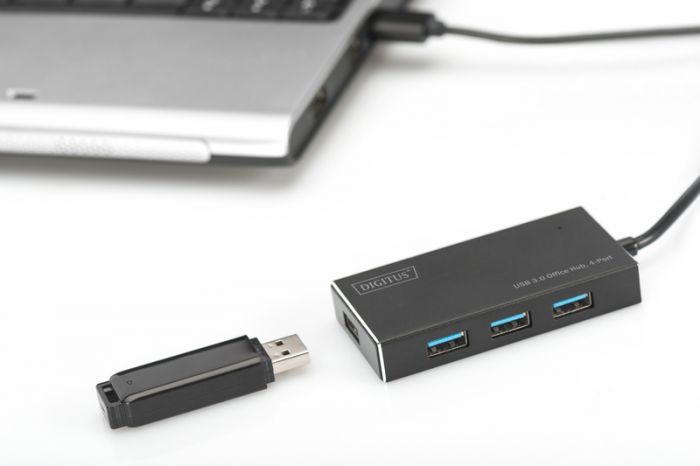 Концентратор Digitus USB 3.0 Hub, 4-port