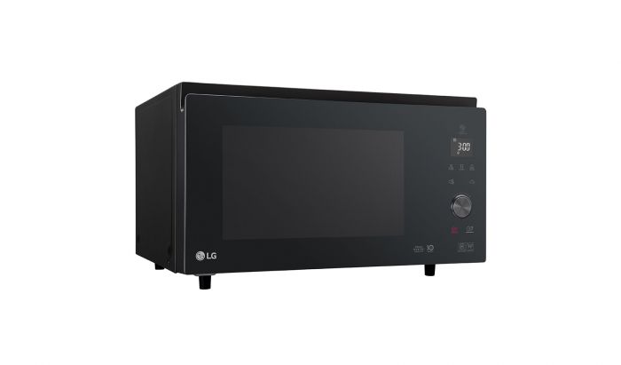 Мікрохвильова піч LG MJ3965BIS, 25 л, 1000 Вт, Гриль, Інв., електрон. керування, Чорний