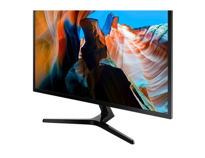 Монітор LED LCD Samsung 31.5" U32J590U UHD (4K) 4ms, DP, 2xHDMI, VA, Headphone, Dark Blue, 178/178