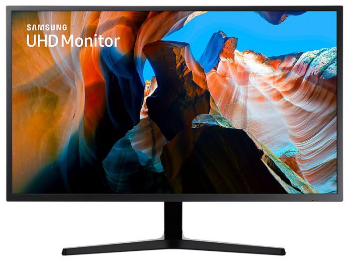 Монітор LED LCD Samsung 31.5" U32J590U UHD (4K) 4ms, DP, 2xHDMI, VA, Headphone, Dark Blue, 178/178