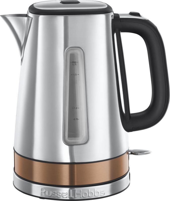 Електрочайник Russell Hobbs Luna, 1.7л, метал , сріблясто-бронзовий