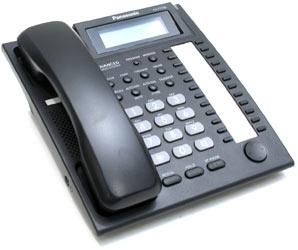 Системний телефон Panasonic KX-T7735UA-B Black (аналоговий) для АТС Panasonic KX-TE/TDA