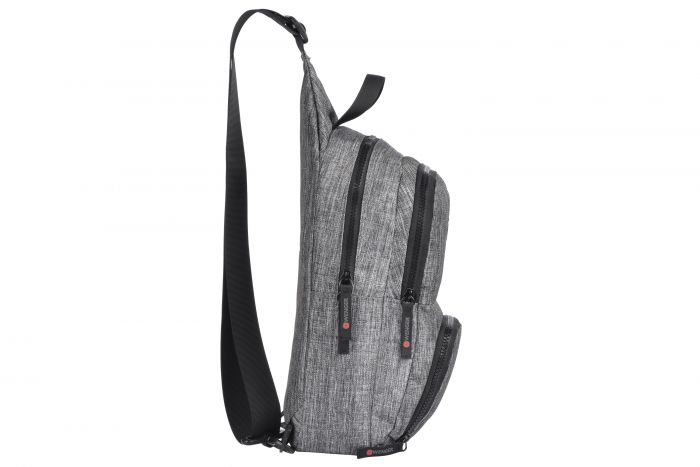 Рюкзак-слінг, Wenger Console Cross Body Bag, сірий