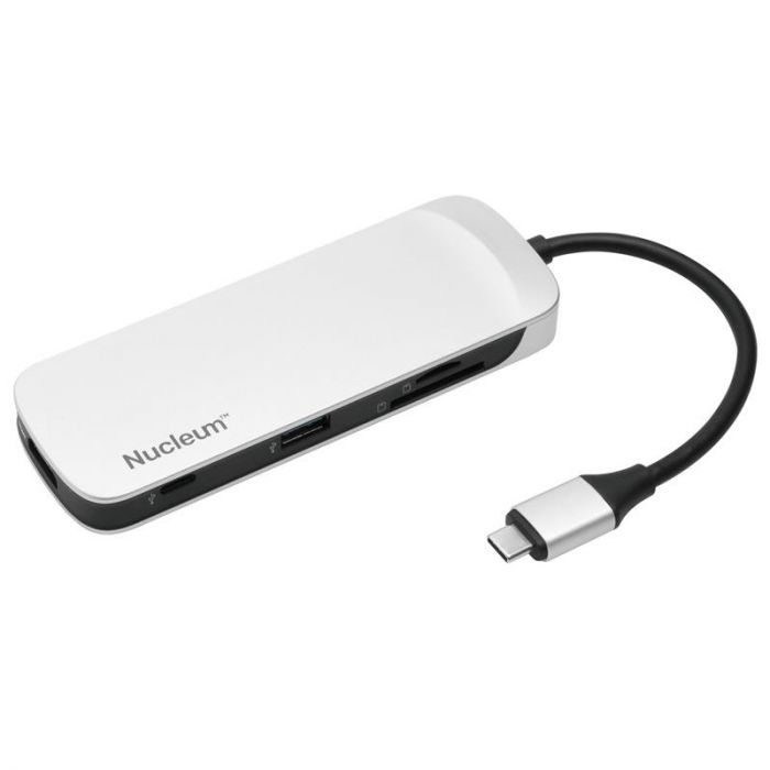 Хаб Kingston Nucleum USB-C: USB 3.0/HDMI/SD/microSD/Power Pass through/Type-C ports