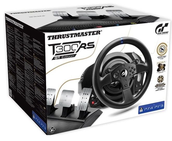 Кермо і педалі для PC / PS4®/ PS3® Thrustmaster T300 RS GT EditionOfficial Sony licensed